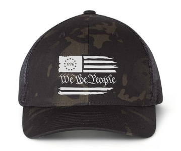We The People 3 - Black Multicam Snapback Cap