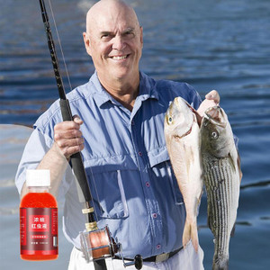 Red Worm Liquid Fishing Bait