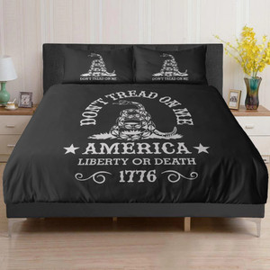 Don't Tread On Me 3 - 3-In-1 Bedding Cover Set Don't Tread On Me 3 - 3-In-1 Bedding Cover Set