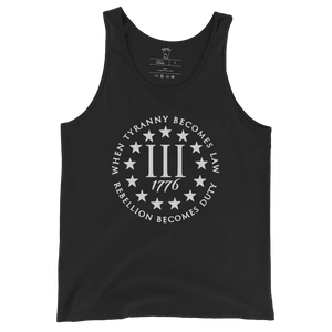 When Tyranny Becomes Law...Rebellion Becomes Duty - Unisex Tank Top When Tyranny Becomes Law...Rebellion Becomes Duty - Unisex Tank Top