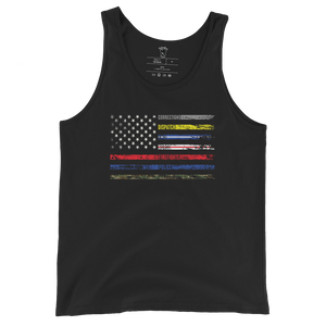 Thank You First Responders & Military - Unisex Tank Top Thank You First Responders & Military - Unisex Tank Top