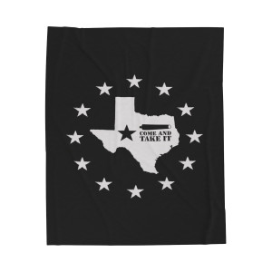 Texas Series: Come & Take It 4 - Plush Blanket Texas Series: Come & Take It 4 - Plush Blanket