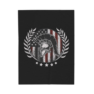 American Spartan - Plush Blanket American Spartan - Plush Blanket