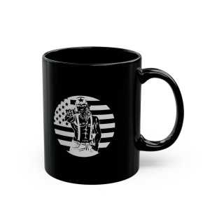 Rogue Uncle Sam - 11oz Black Mug Rogue Uncle Sam - 11oz Black Mug