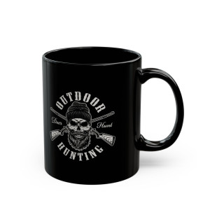 Outdoor Hunting - 11oz Black Mug Outdoor Hunting - 11oz Black Mug