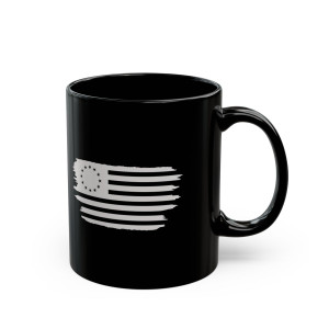 Betsy Ross - 11oz Black Mug Betsy Ross - 11oz Black Mug