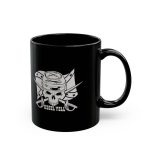 Rebel Yell - 11oz Black Mug Rebel Yell - 11oz Black Mug
