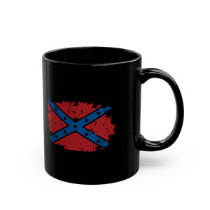 Rebel Patriot 2 - 11oz Black Mug Rebel Patriot 2 - 11oz Black Mug