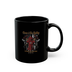 Red Line Series: Do What Has To Be Done - 11oz Black Mug Red Line Series: Do What Has To Be Done - 11oz Black Mug