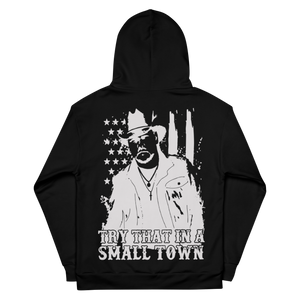 Team Jason Aldean: Try That In A Small Town 2 - Dye Sublimated Unisex Hoodie Team Jason Aldean: Try That In A Small Town 2 - Dye Sublimated Unisex Hoodie