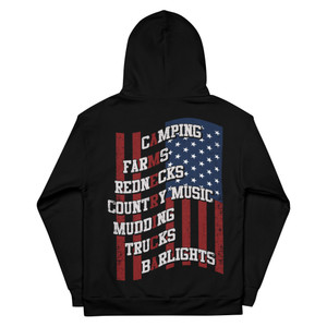 America - Dye Sublimated Unisex Hoodie America - Dye Sublimated Unisex Hoodie
