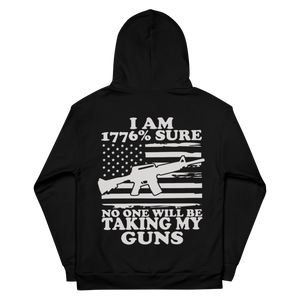 I Am 1776% Sure 2 - Dye Sublimated Unisex Hoodie I Am 1776% Sure 2 - Dye Sublimated Unisex Hoodie