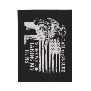 I Am 1776% Sure - Plush Blanket I Am 1776% Sure - Plush Blanket