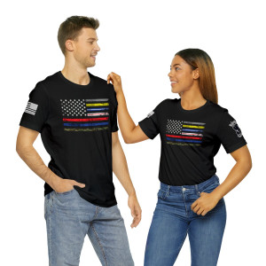 Thank You First Responders & Military - Unisex T-Shirt Thank You First Responders & Military - Unisex T-Shirt