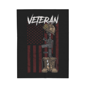 American Veteran - Plush Blanket American Veteran - Plush Blanket