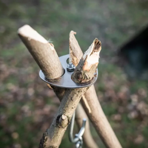 Portable Camping Tripod & Hanging Pot Rack Portable Camping Tripod & Hanging Pot Rack