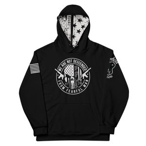 Patriot Series: We Are Not Descended From Fearful Men 3 - Dye Sublimated Unisex Hoodie Patriot Series: We Are Not Descended From Fearful Men 3 - Dye Sublimated Unisex Hoodie