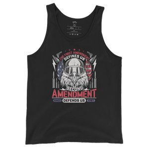 The First Amendment Defines Us - Unisex Tank Top The First Amendment Defines Us - Unisex Tank Top