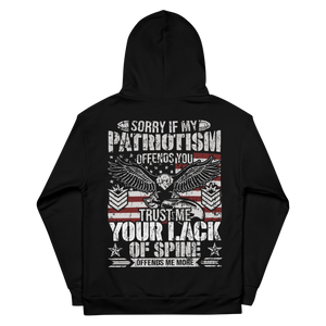 Sorry If My Patriotism Offends You - Unisex Hoodie Sorry If My Patriotism Offends You - Unisex Hoodie