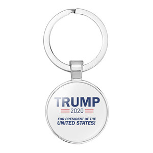 Trump Election Time Commemorative Keychain Pendant