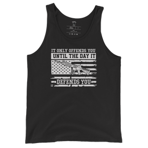 It Only Offends You, Until The Day It Defends You - Unisex Tank Top It Only Offends You, Until The Day It Defends You - Unisex Tank Top