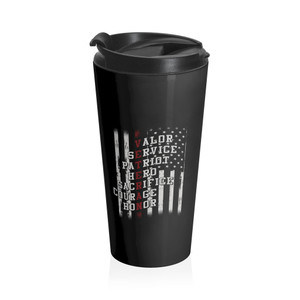 Veteran Definition - Stainless Steel Travel Mug Veteran Definition - Stainless Steel Travel Mug