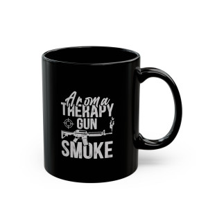 Aroma Therapy - 11oz Black Mug Aroma Therapy - 11oz Black Mug