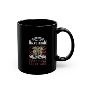 American Veteran 6 - 11oz Black Mug American Veteran 6 - 11oz Black Mug