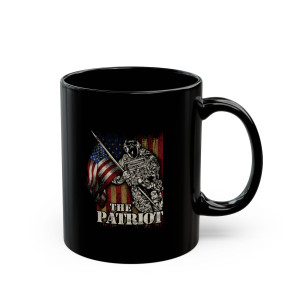 The American Patriot - 11oz Black Mug The American Patriot - 11oz Black Mug
