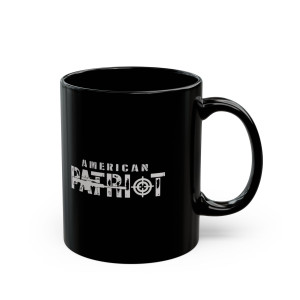 The American Patriot 2 - 11oz Black Mug The American Patriot 2 - 11oz Black Mug