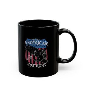 The American Patriot 3 - 11oz Black Mug