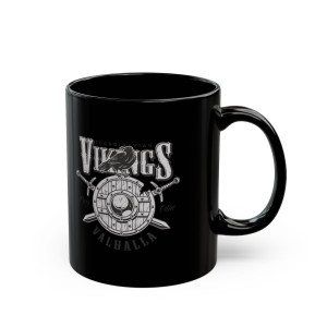 Vikings - 11oz Black Mug Vikings - 11oz Black Mug