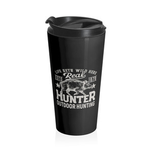 Outdoor Hunting 2 - Stainless Steel Travel Mug Outdoor Hunting 2 - Stainless Steel Travel Mug