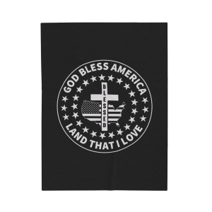 God Bless America 2 - Plush Blanket God Bless America 2 - Plush Blanket
