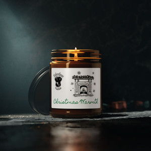 Official Relentless Patriots - 9oz Scented Candle Christmas Warmth Official Relentless Patriots - 9oz Scented Candle Christmas Warmth