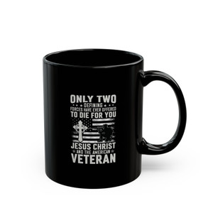 Only Two Defining Forces - 11oz Black Mug Only Two Defining Forces - 11oz Black Mug