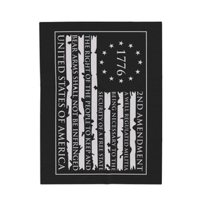 A Well Regulated Militia - Plush Blanket A Well Regulated Militia - Plush Blanket