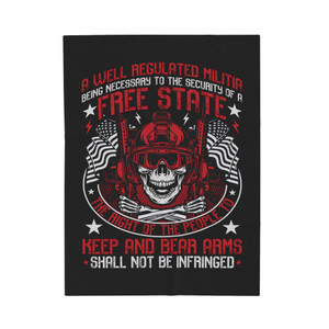 A Well Regulated Militia 2 - Plush Blanket A Well Regulated Militia 2 - Plush Blanket