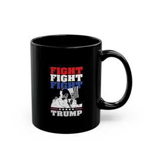 Fight Fight Fight - 11oz Black Mug Fight Fight Fight - 11oz Black Mug