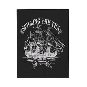 Spilling The Tea - Plush Blanket Spilling The Tea - Plush Blanket