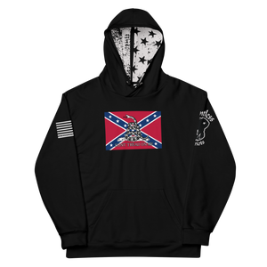 Southern Dixie Series: Don't Tread On Me Rebel - Unisex Hoodie Southern Dixie Series: Don't Tread On Me Rebel - Unisex Hoodie