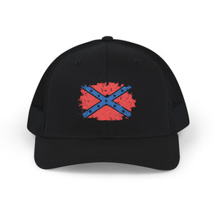Southern Dixie Series: Rebel Flag 2 - Snapback Trucker Cap Southern Dixie Series: Rebel Flag 2 - Snapback Trucker Cap