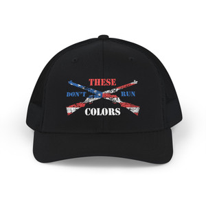 These Colors Don't Run - Snapback Trucker Cap These Colors Don't Run - Snapback Trucker Cap