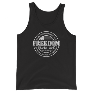 Charlie Kirk: The Greatness Of Our Nation - Unisex Tank Top