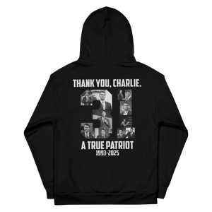 Thank You Charlie Kirk - Unisex Hoodie Thank You Charlie Kirk - Unisex Hoodie