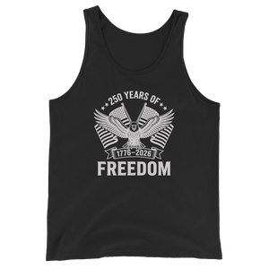 America: 250 Years Of Freedom - Unisex Tank Top