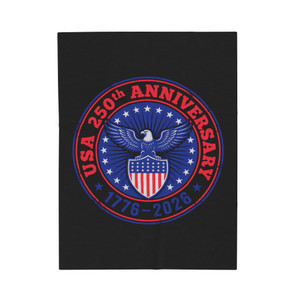 USA 250 Years 2 - Plush Blanket