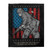 We stand for the flag and we kneel for the fallen - Plush Blanket