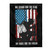We Stand For The Flag...We Kneel For The Fallen - Plush Blanket