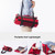 Multifunctional Folding Seat Cushion With Backrest